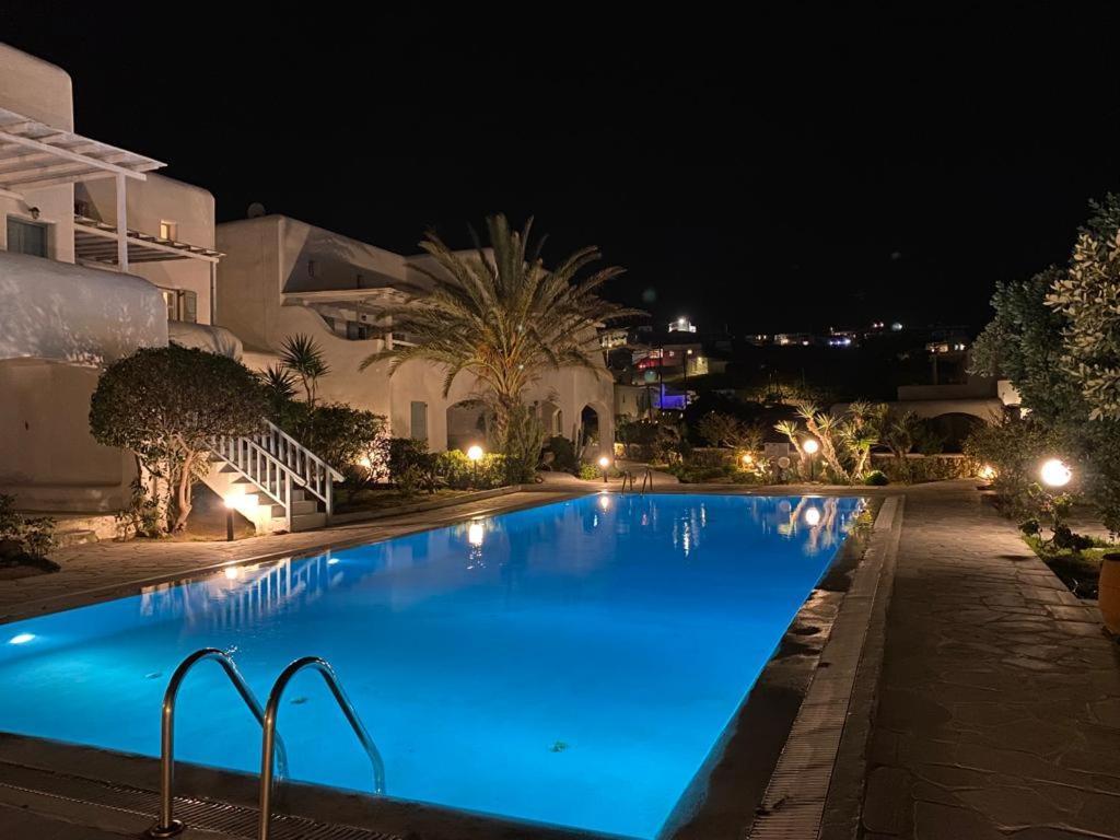 Mykonian Style W Shared Pool Houses & Nighttime Security Guard Ornósz Kültér fotó